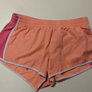 SO Pink and Coral Athletic Shorts Women Size L
